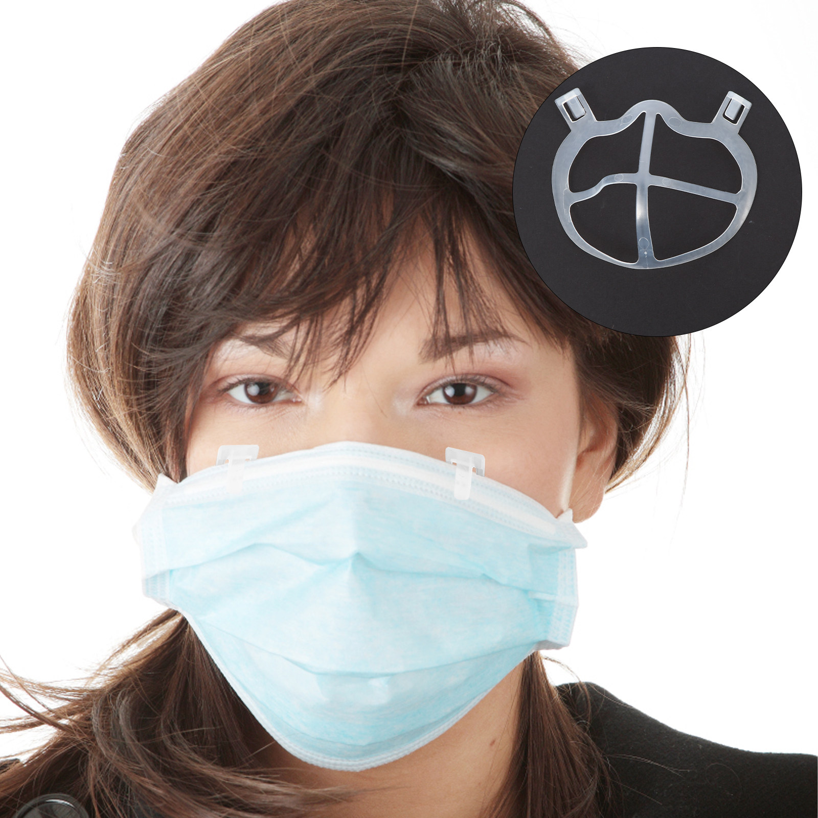 Silicone Mask Bracket - 10 шт. силиконовых держателей для масок,