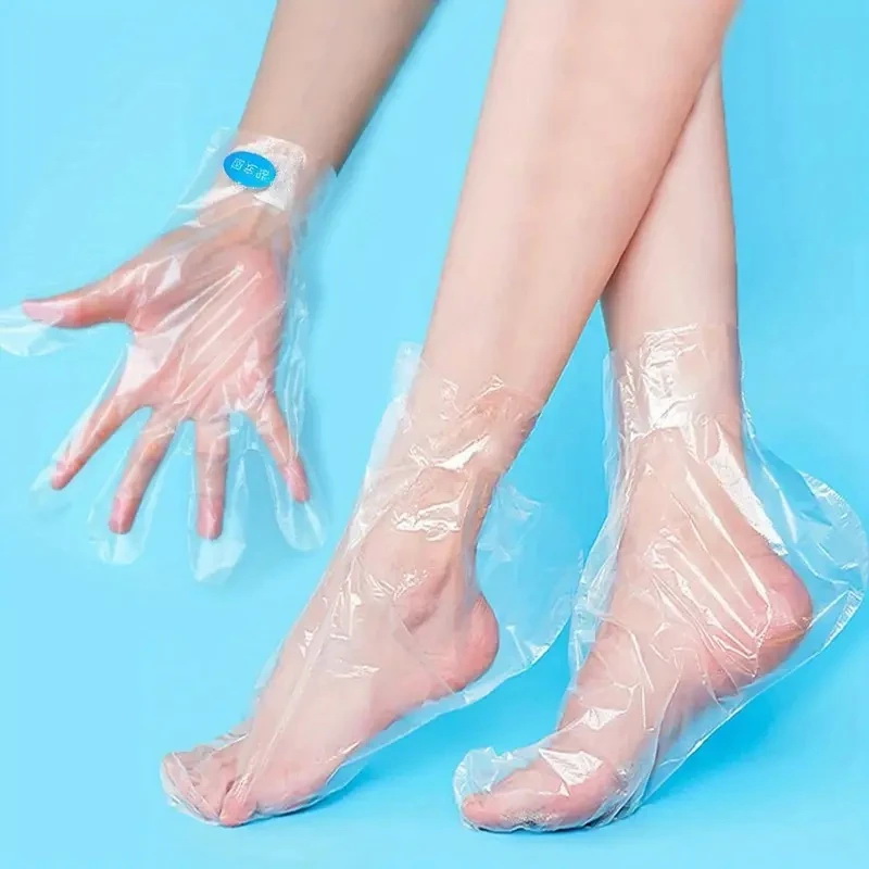Disposable Mask Blue - Толстые одноразовые перчатки для масок для