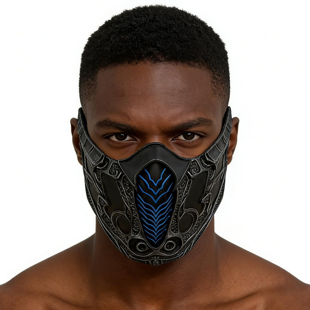Маска для косплея Mortal Komba – обзор и цена Respirator Half Face
