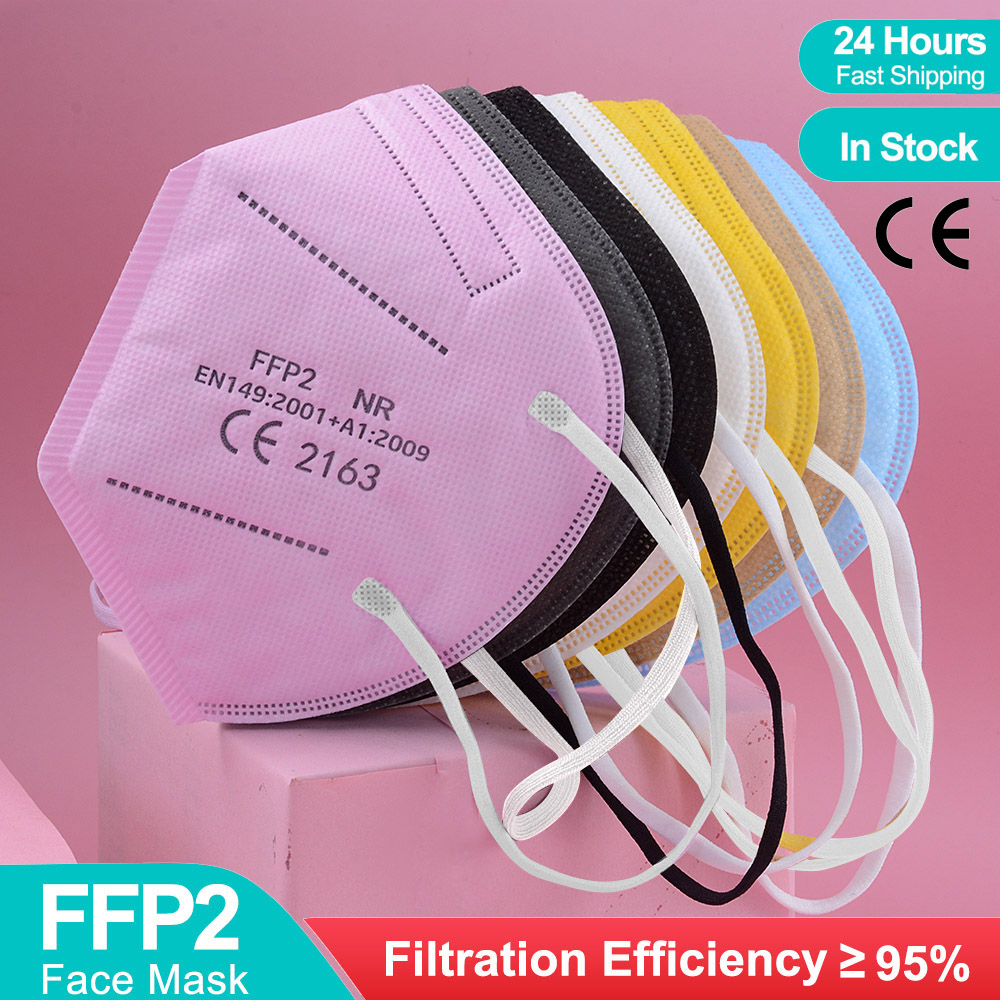 5 слоев FFP2 маски одобренные  – обзор и цена Black Face Mask Pack