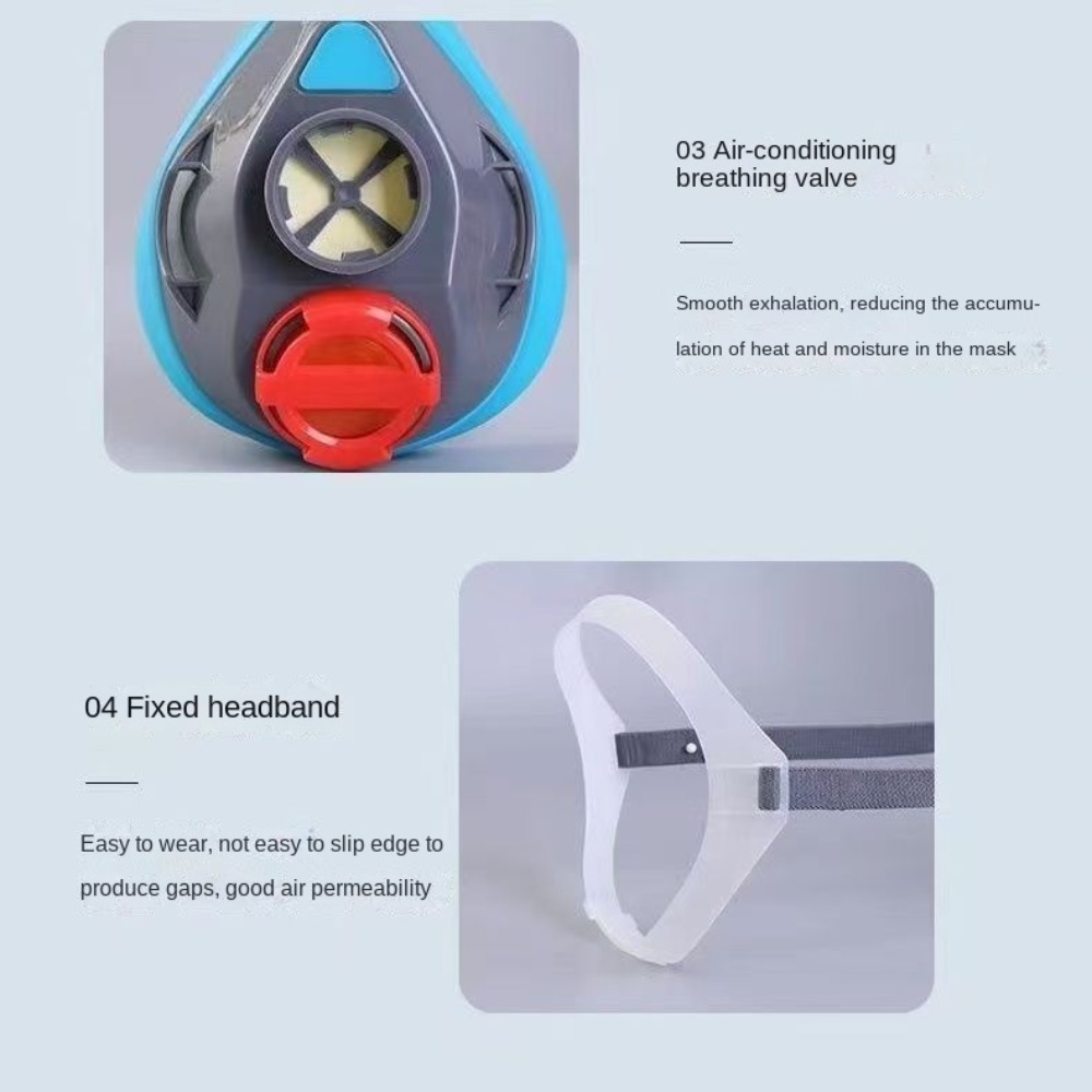 Силиконовая пылезащитная полум – обзор и цена Respirator Half Face