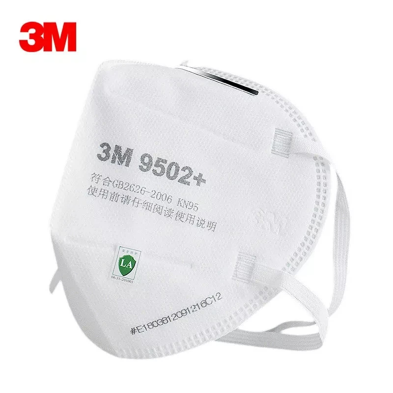 Маска для лица 3M KN95 9501 +/ – обзор и цена 3M Mask 9502+