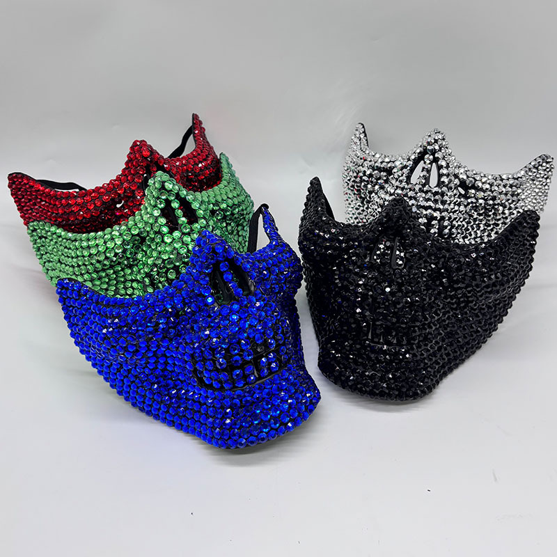 Маска со стразами и половиной  – обзор и цена Respirator Half Face