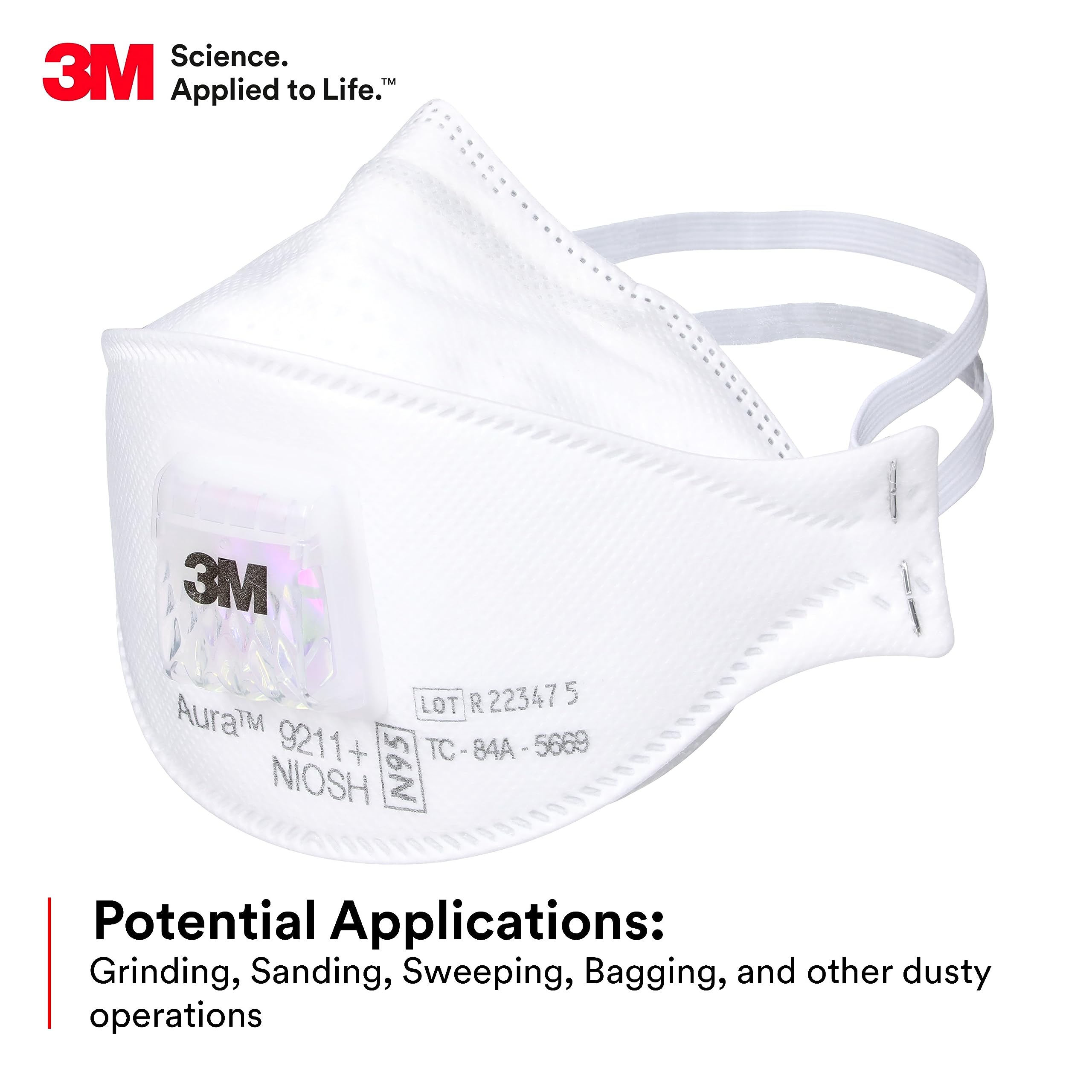 3M Aura 9211+ Респиратор для т – обзор и цена Kn95 Respirator Mask